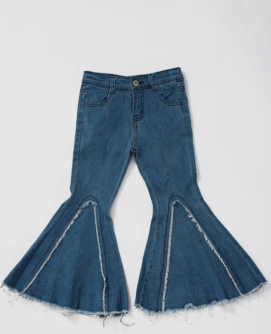 Josephine Wide Leg Denim Flares