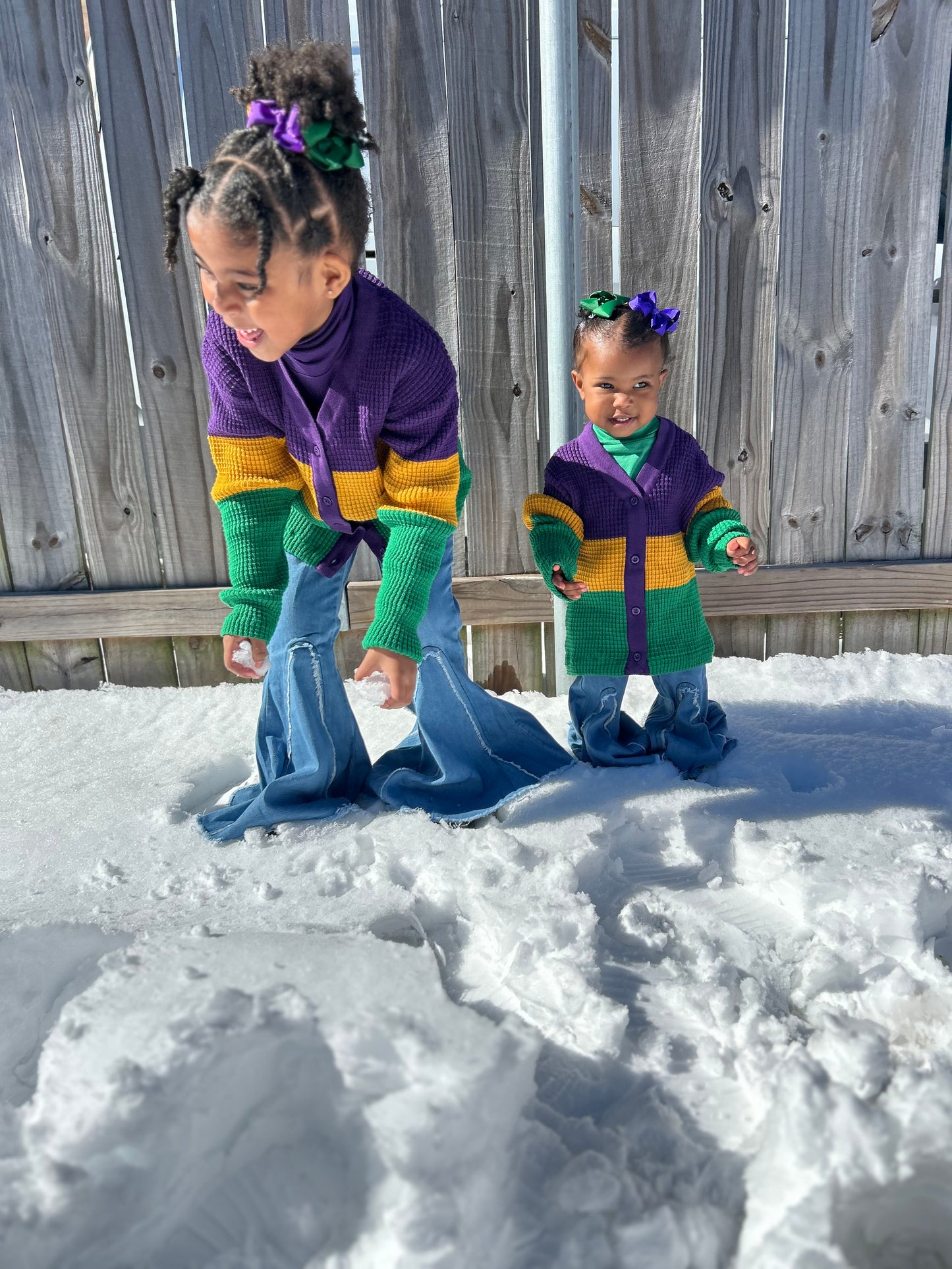 Josephine Wide Leg Denim Flares